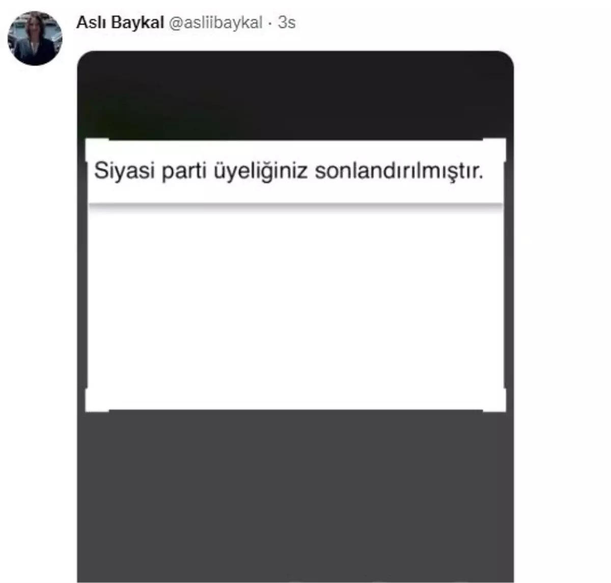 Deniz Baykal\'ın kızı Aslı Baykal CHP\'den istifa etti