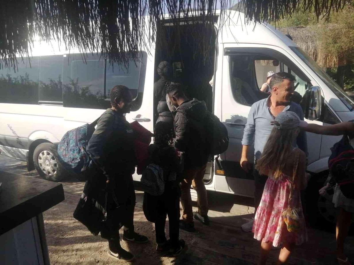 Fethiye\'de 36 düzensiz göçmen yakalandı
