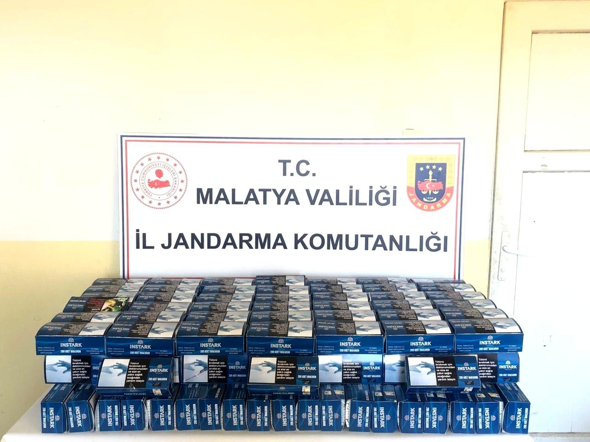 Kaçak sigaralar kontrole takıldı
