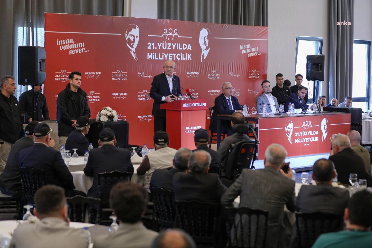 Kılıçdaroğlu\'nun Katılımıyla "21. Yüzyılda Milliyetçilik" Toplantısı Yapıldı