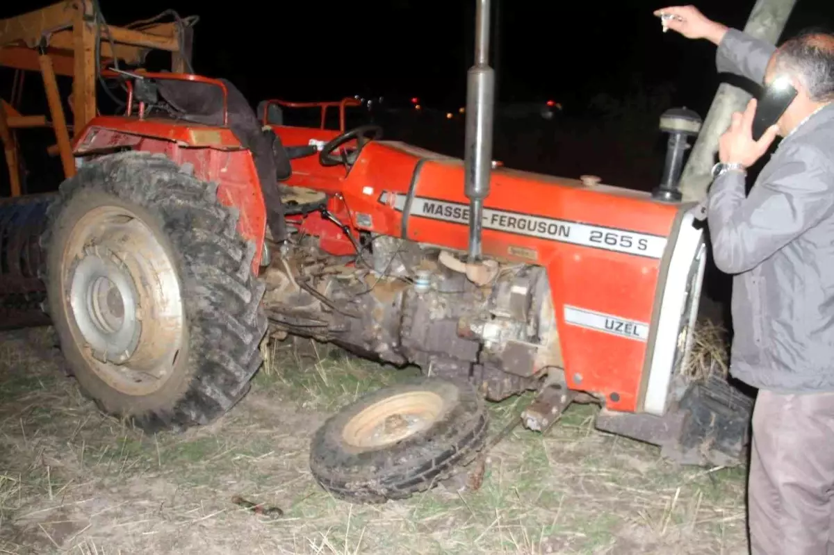 Trafik kazasında 1 kişi öldü, 2 kişi yaralandı