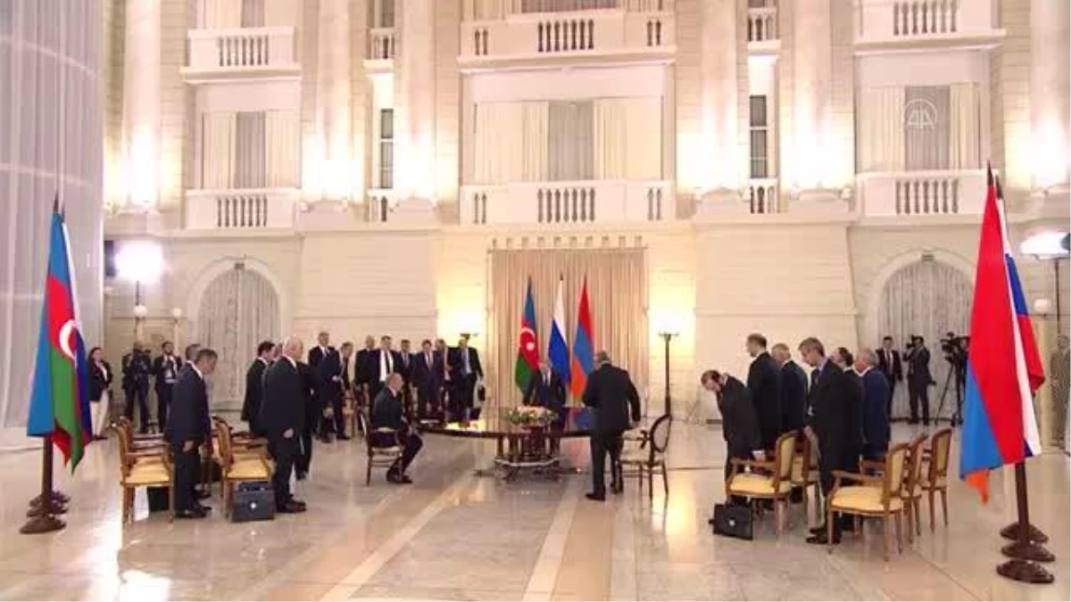 Putin, Aliyev ve Paşinyan, Soçi\'de bir araya geldi