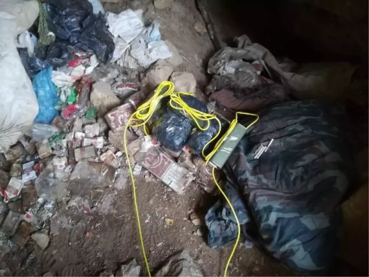 Şırnak\'ta terör operasyonunda mühimmat ele geçirildi