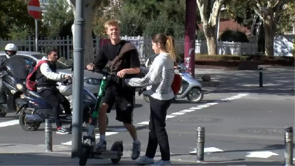 Skuter tartışmasında söz gençlerin: 'Defalarca düştüm ama vakitten kazandırıyor'