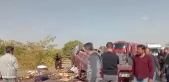 Takla atan hafif ticari araçtaki 1 kişi öldü, 1 kişi yaralandı