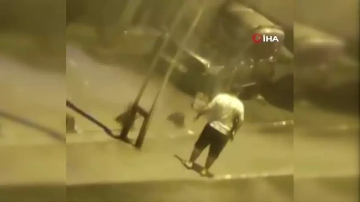 Aile tartışmasında pompalı tüfekli şahıs korku dolu anlar yaşattı