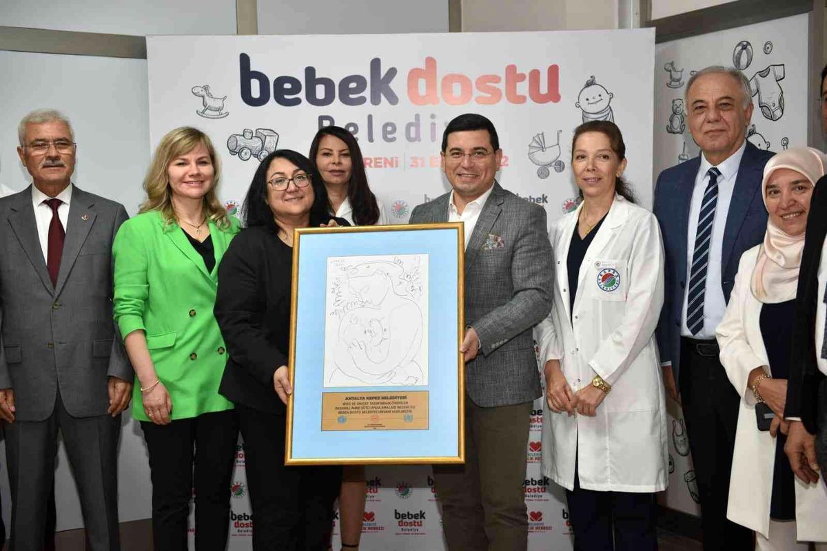Akdeniz ve Antalya\'nın ilk bebek dostu belediyesi Kepez Belediyesi