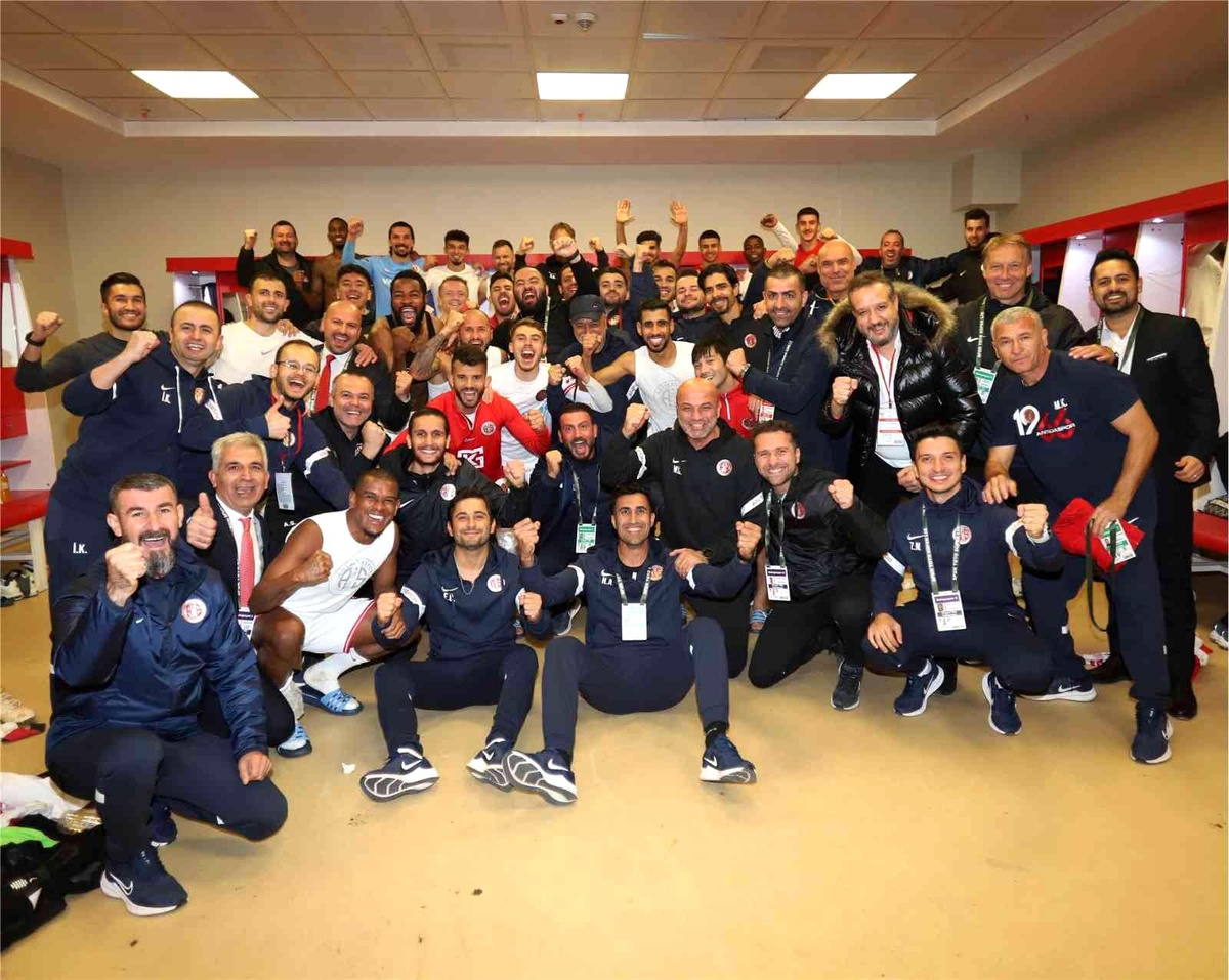 Antalyaspor, 2. kez üst üste galibiyet sevinci yaşadı