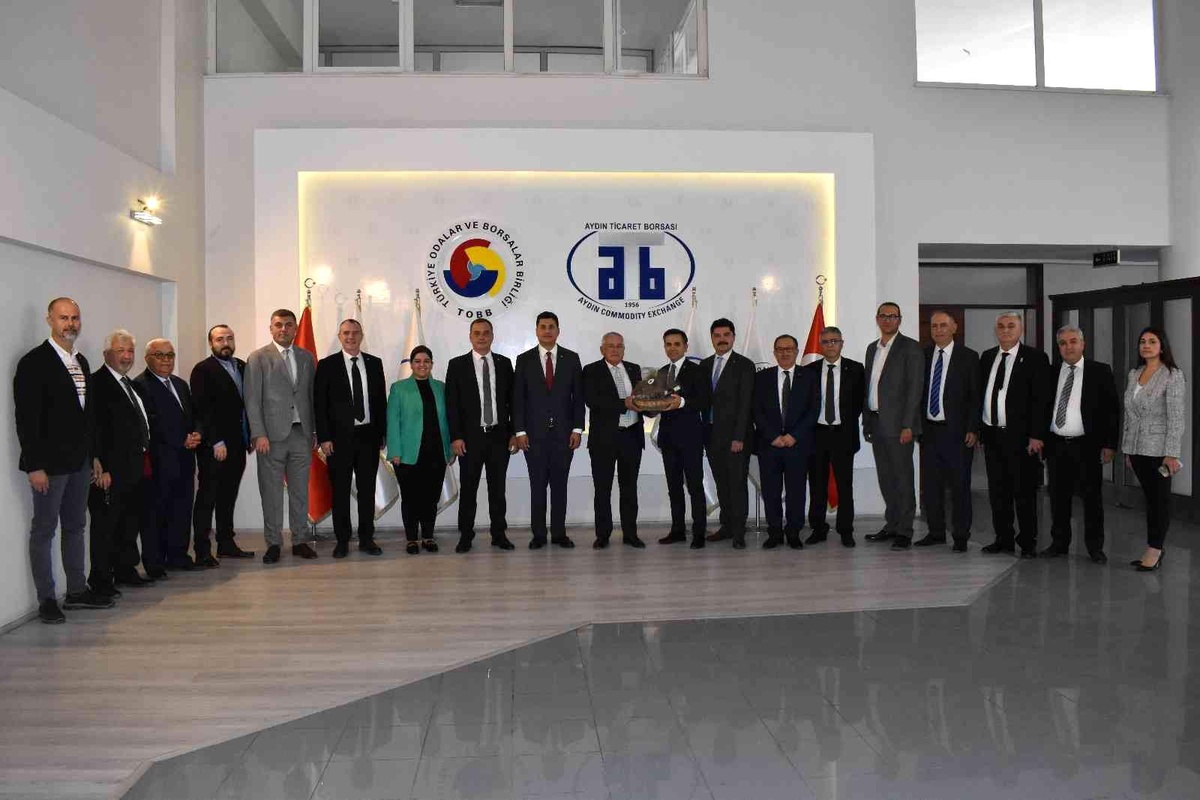 Aydın Ticaret Borsası, Aydın Sanayi Odası\'nı ağırladı