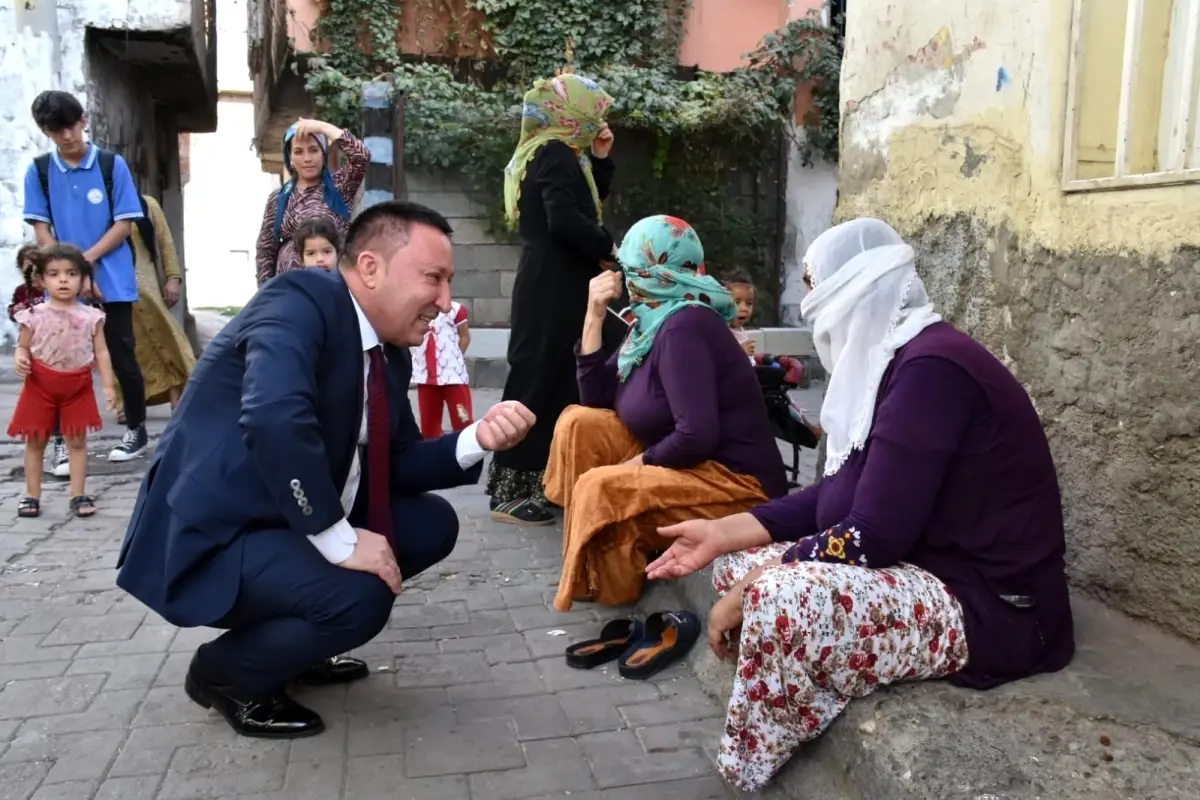 Bağlar Belediye Başkanı Beyoğlu, vatandaş buluşmaların devam ediyor