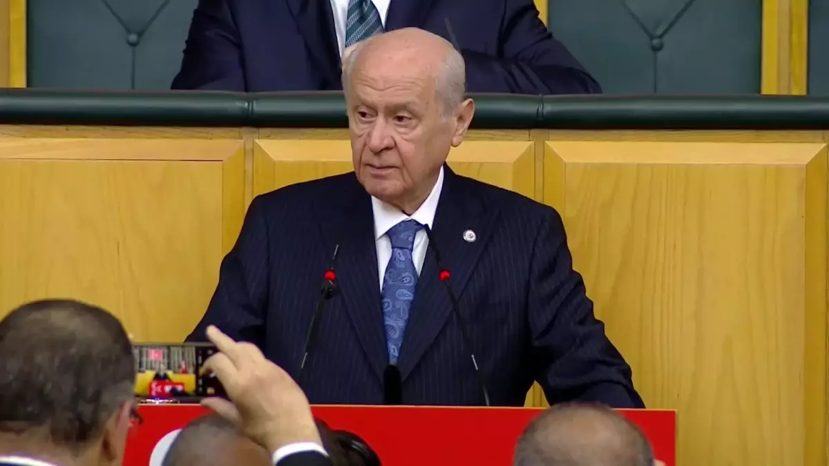 Bahçeli: '(Türkiye) Dev artık uyanmakla kalmamış muhteşem bir teknolojik atılımla ayağa kalkmıştır'