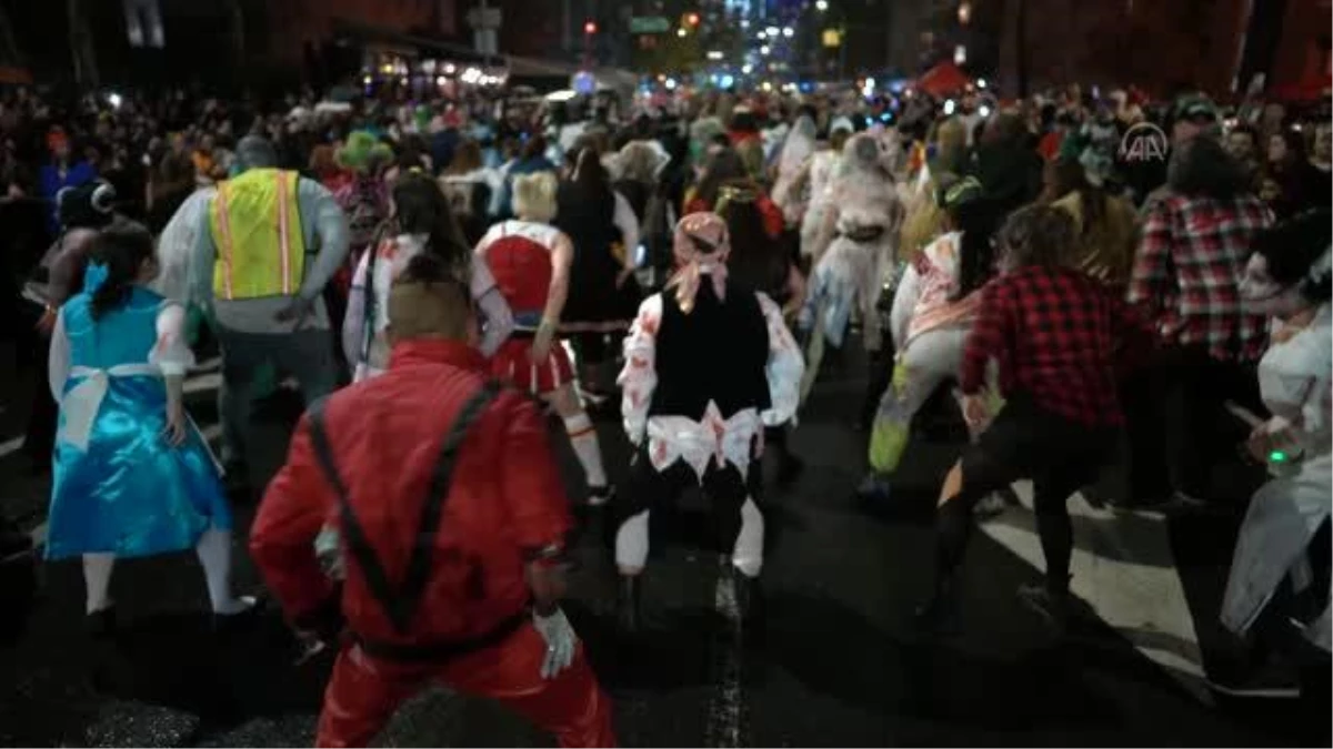Cadılar Bayramı dolayısıyla Manhattan\'da kostümlü geçit töreni düzenlendi