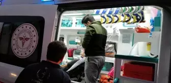 D-100'de 3 araç birbirine girdi: 1 yaralı