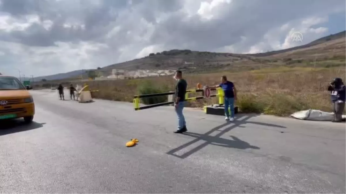 İsrail'in Nablus'taki kuşatması protesto edildi