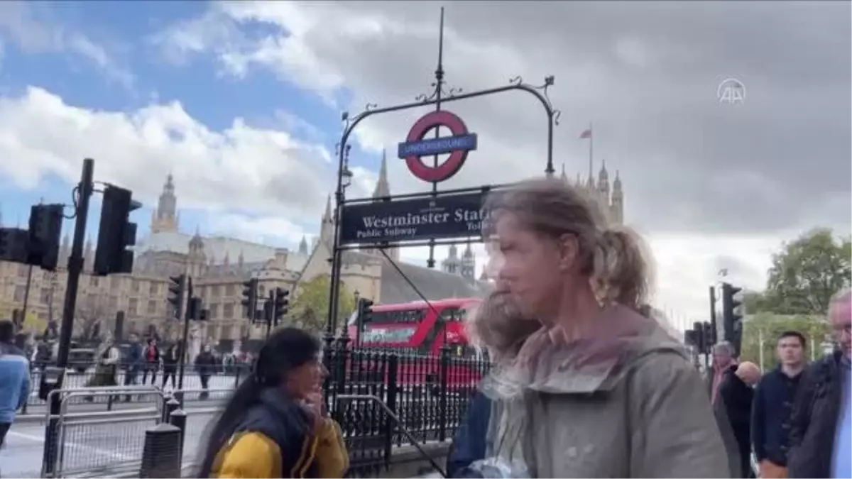 Just Stop Oil göstericileri Londra'da gösteri düzenledi