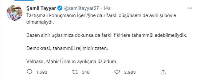 Mahir Ünal'ın görevinden ayrılışına parti içerisinden tepki geldi