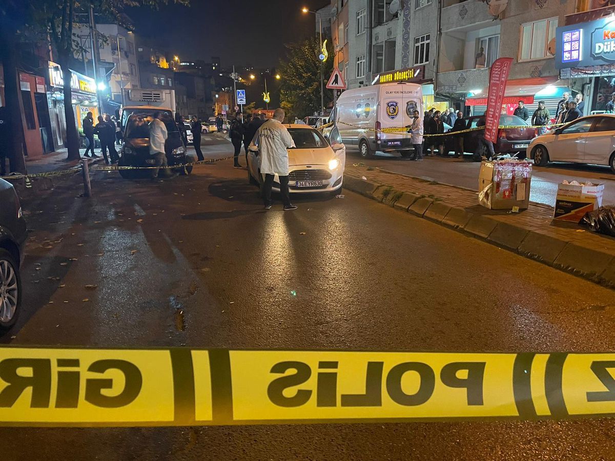 Şişli\'de bir kişi silahla öldürüldü, yanındaki kadın kaçırıldı