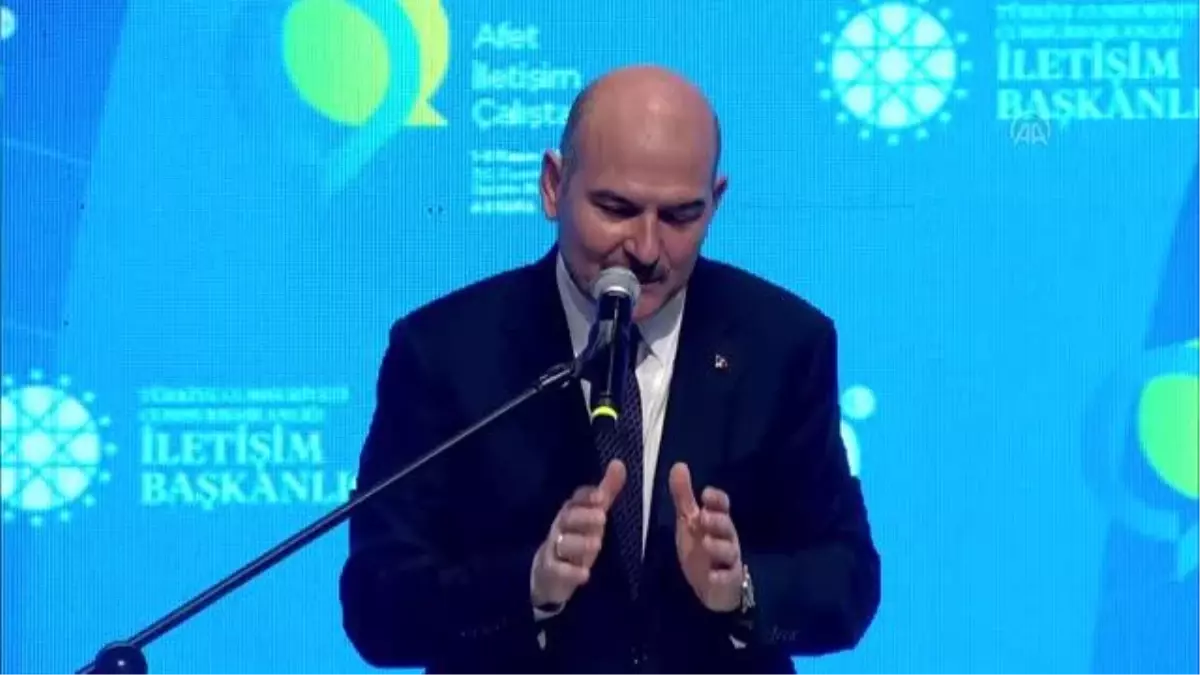 Soylu: 'Kamuoyunun ve basının dönem dönem bilgilendirilmeye ihtiyacı vardır. Eğer bilgilendirilmezse dedikodu süreci teslim alır'