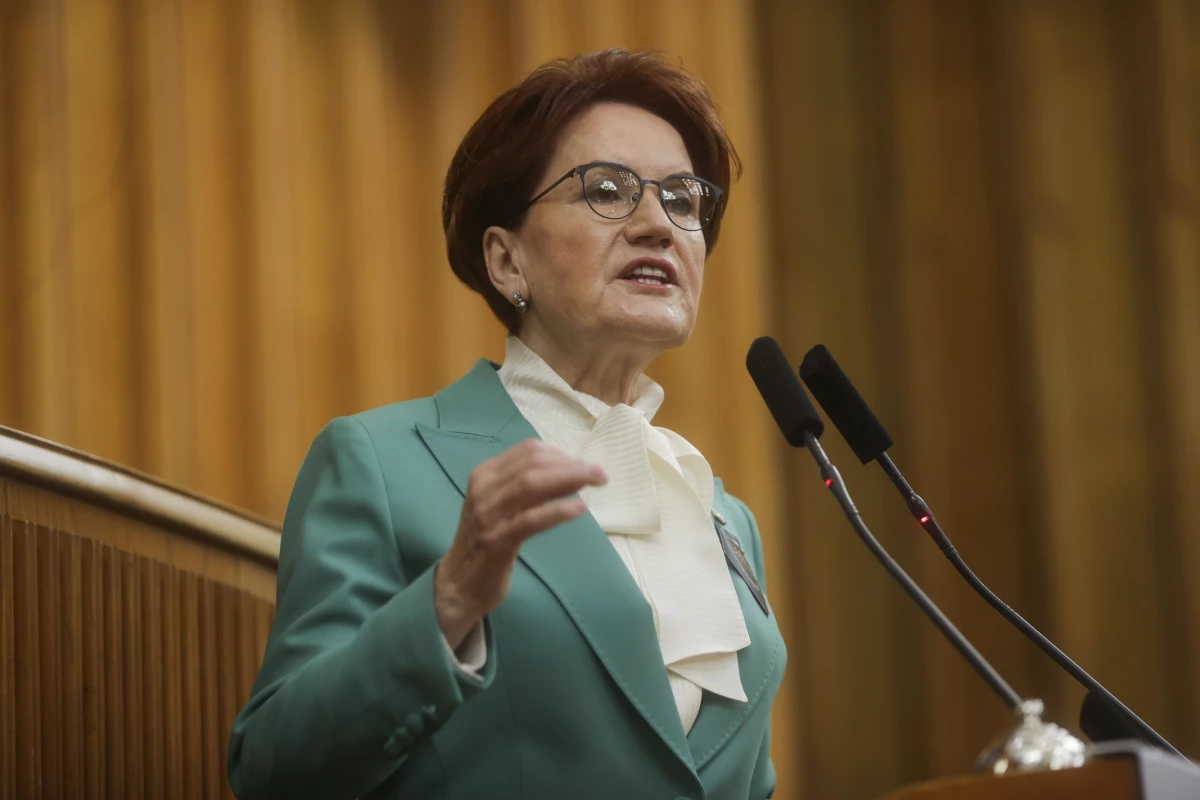 Akşener, İYİ Parti TBMM Grup Toplantısı\'nda konuştu Açıklaması