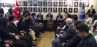 Bakan Çavuşoğlu, Ankara Üniversitesi'nde öğrencilerle bir araya geldi