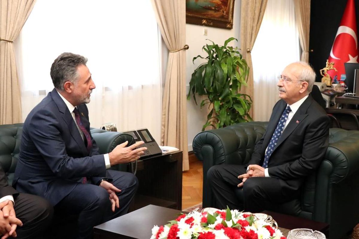 Başkan Sandal\'dan Kılıçdaroğlu\'na ziyaret