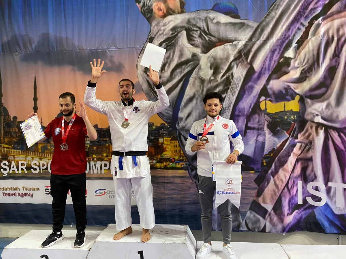 Çerkezköy Belediyesi Gençlik Spor Kulübü Karate Takımı Şampiyonadan 2 Madalya ile Döndü