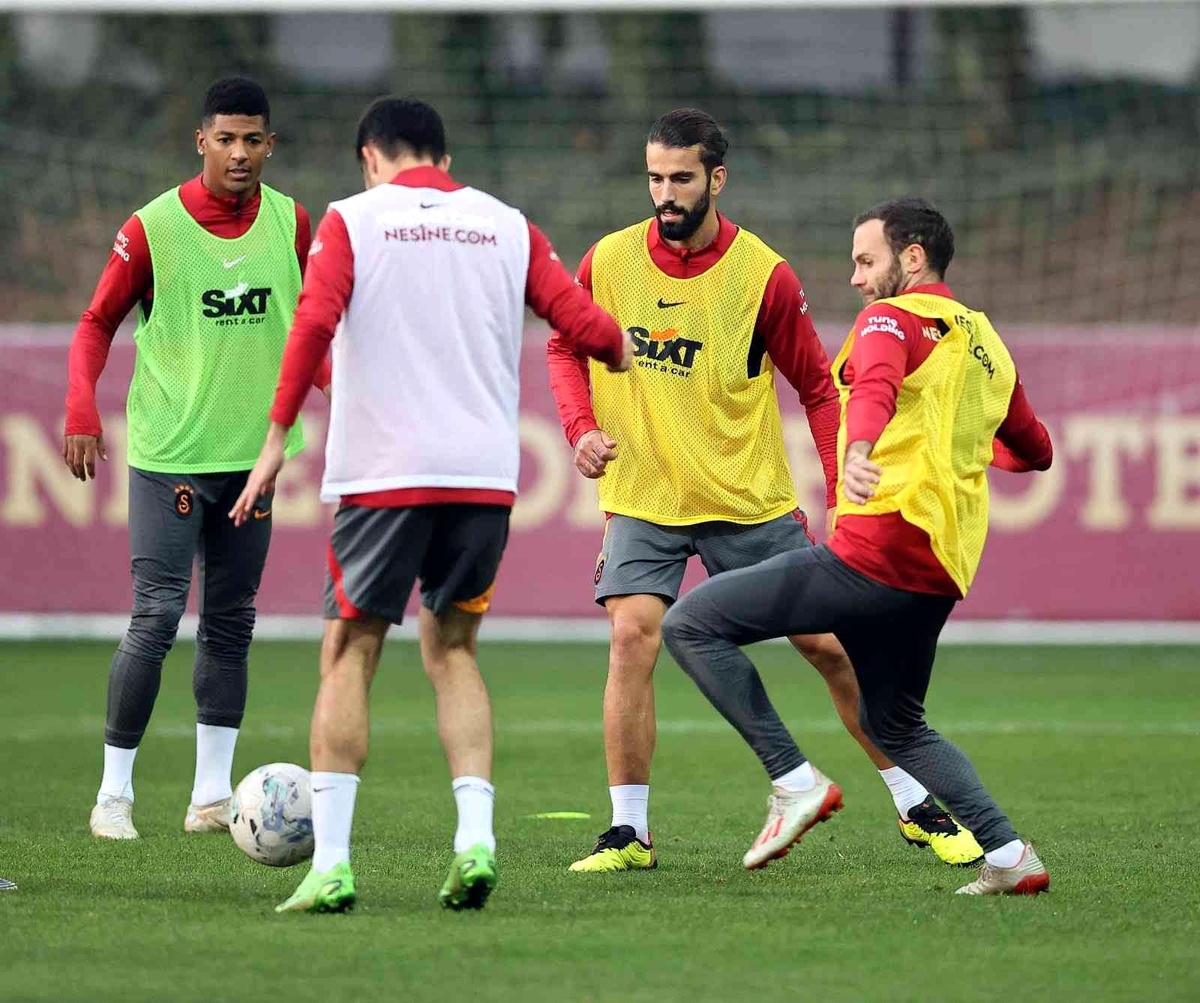 Galatasaray, Beşiktaş maçı hazırlıklarını sürdürdü