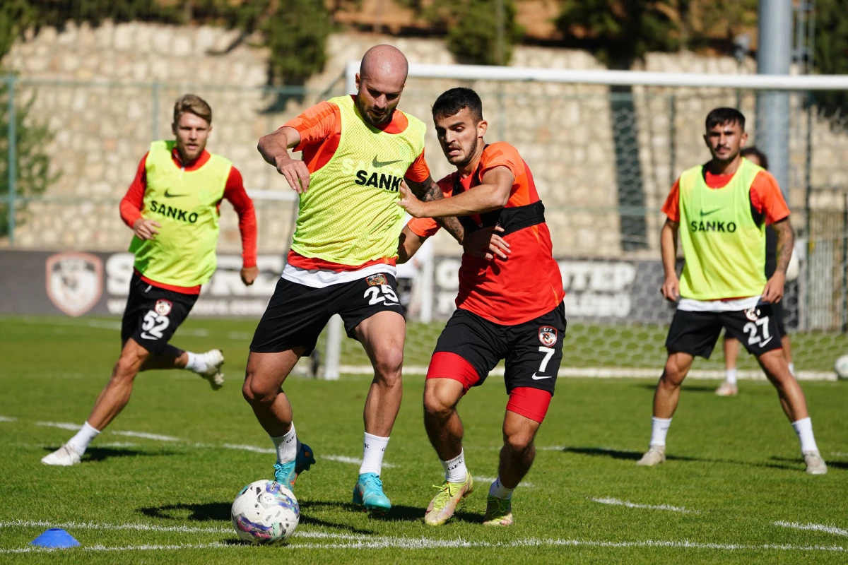 Gaziantep FK, Kayserispor maçının hazırlıklarını sürdürdü