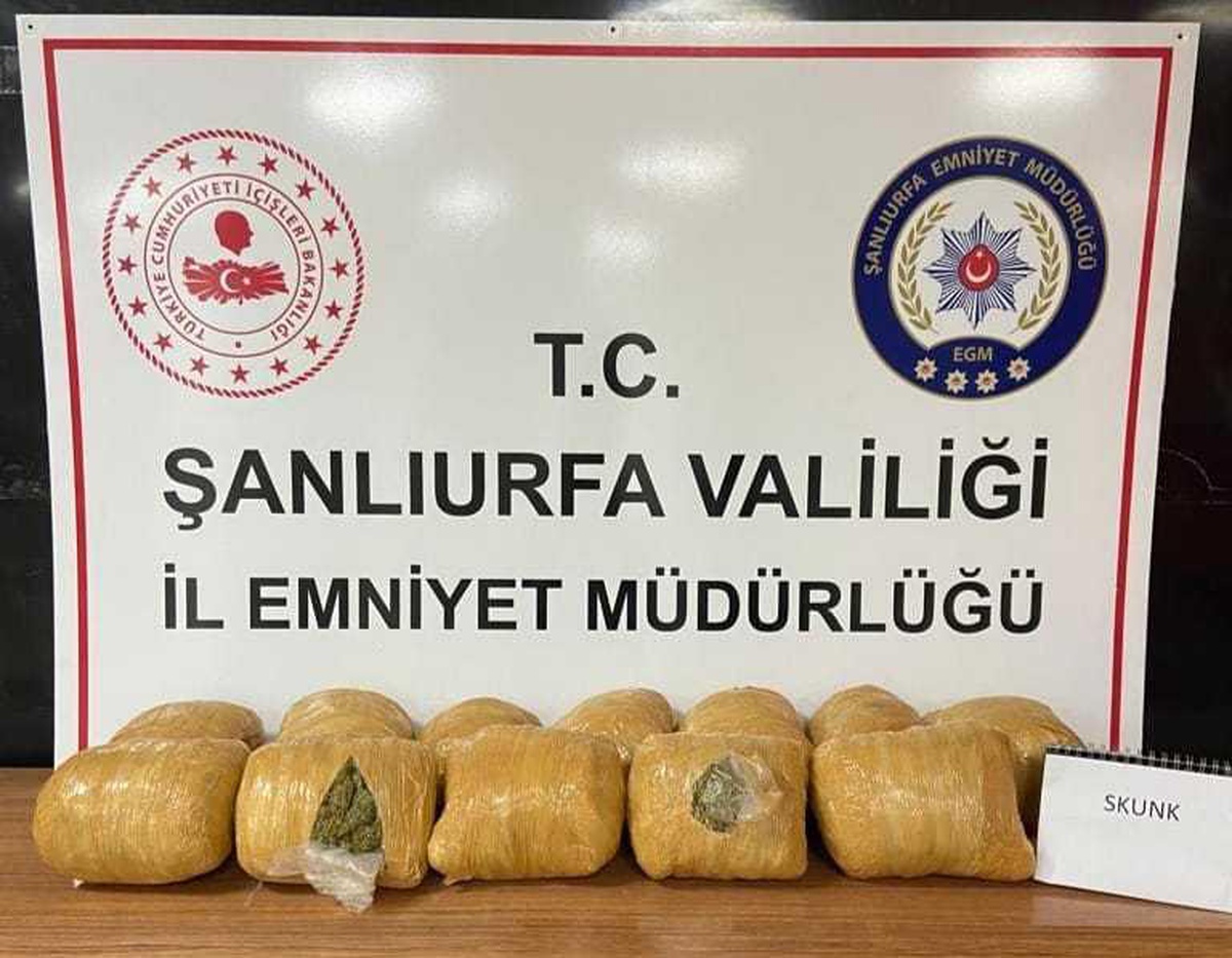 Gaziantep ve Şanlıurfa\'daki uyuşturucu operasyonlarında 2 şüpheli yakalandı