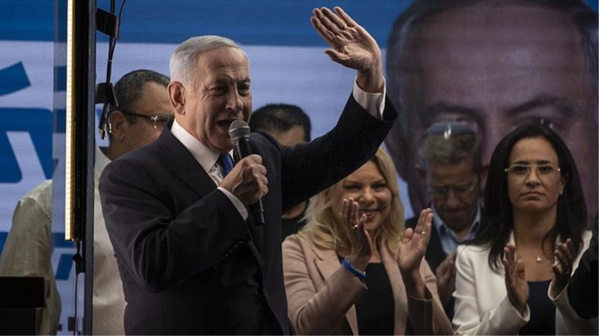 İsrail\'de yapılan genel seçimde Netanyahu liderliğindeki sağ ittifak, hükümeti kuracak çoğunluğa erişti