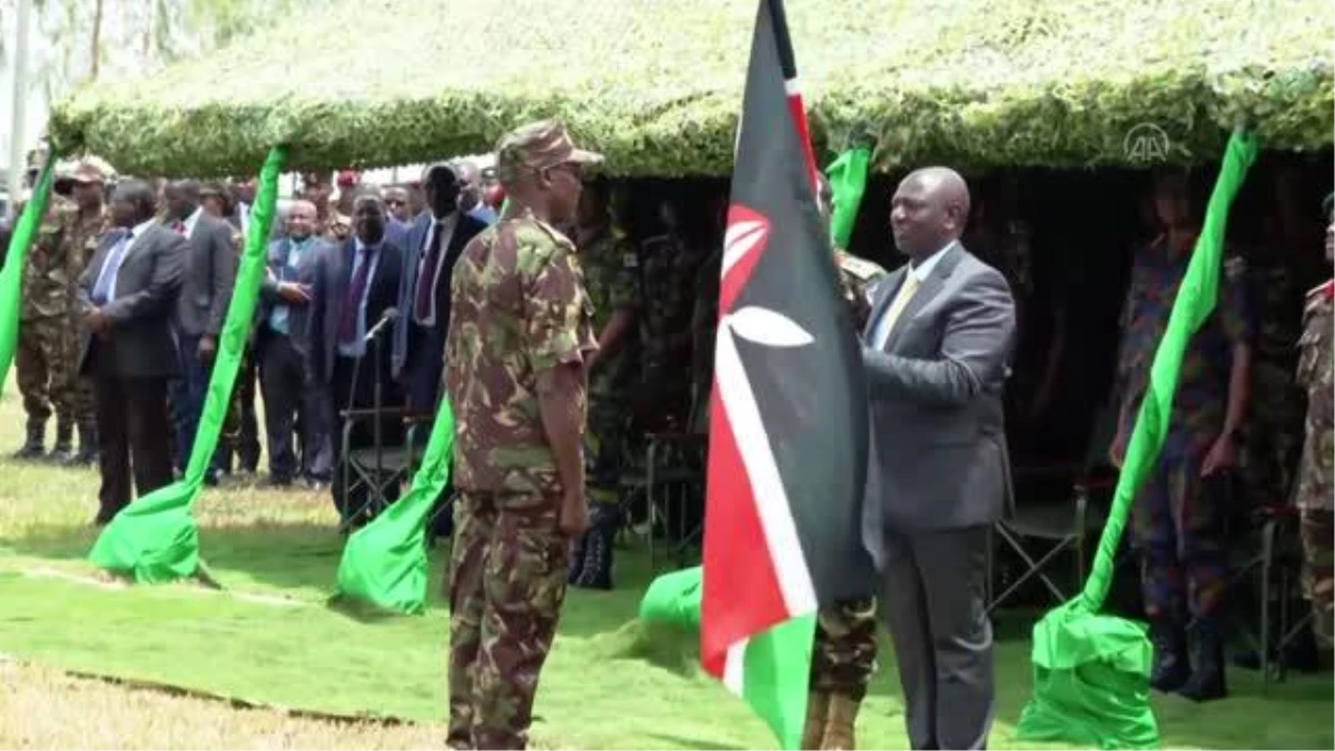 Kenya Devlet Başkanı Ruto, KDC\'de görev alacak askerleri uğurlama törenine katıldı