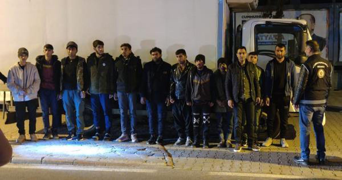 Malatya\'da 11 kaçak göçmen yakalandı