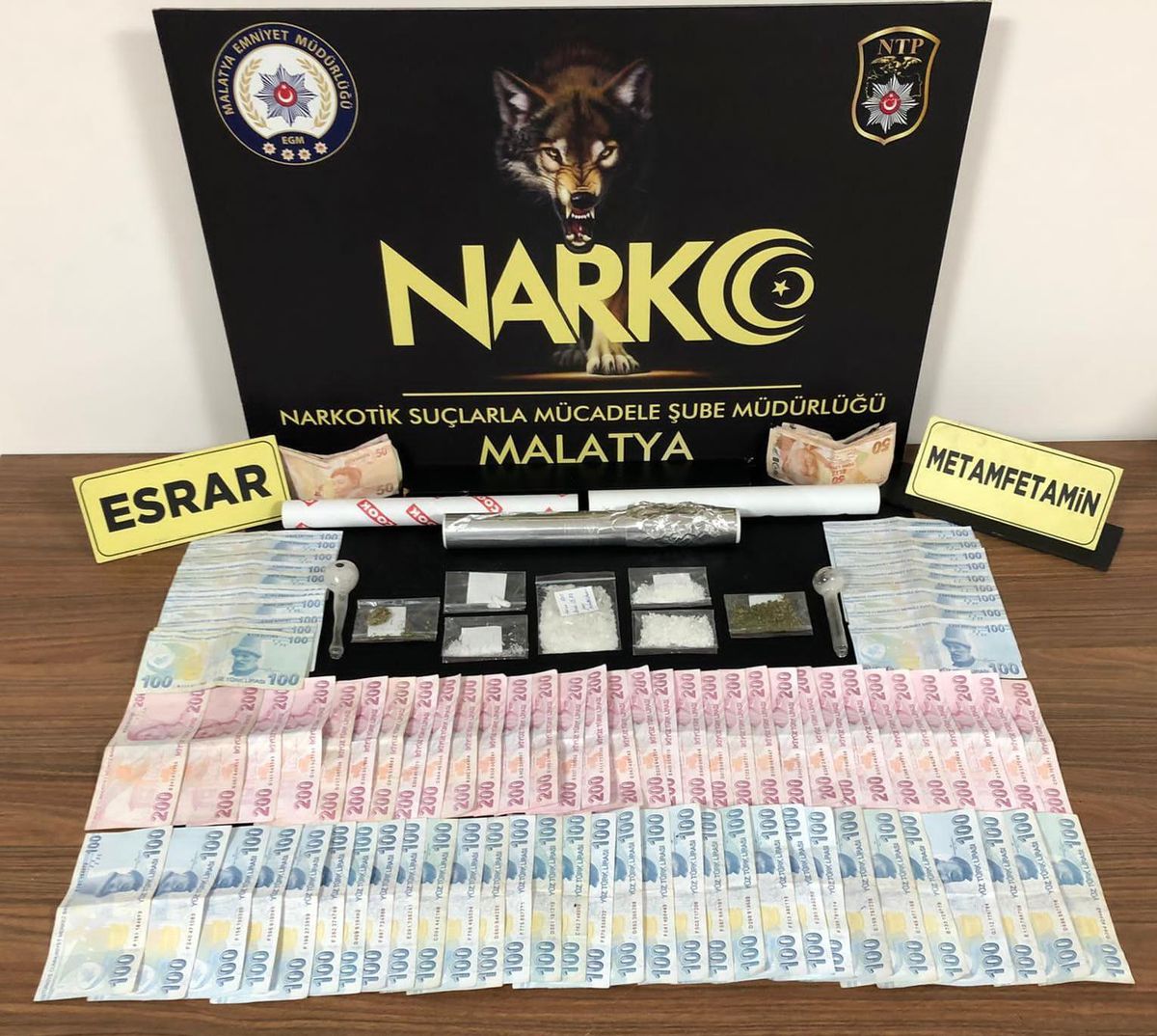 Malatya\'da uyuşturucu operasyonunda 9 zanlı tutuklandı