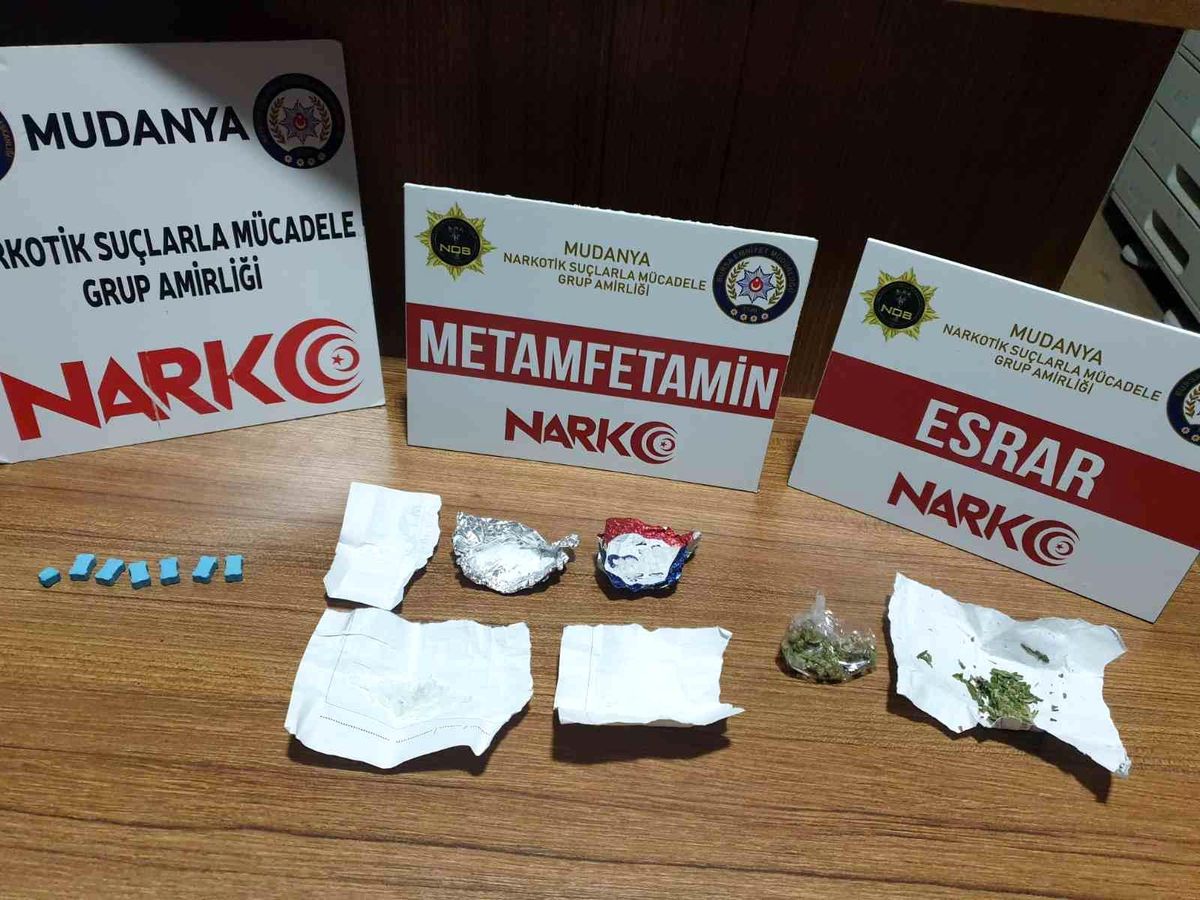 Mudanya\'da uyuşturucu operasyonu