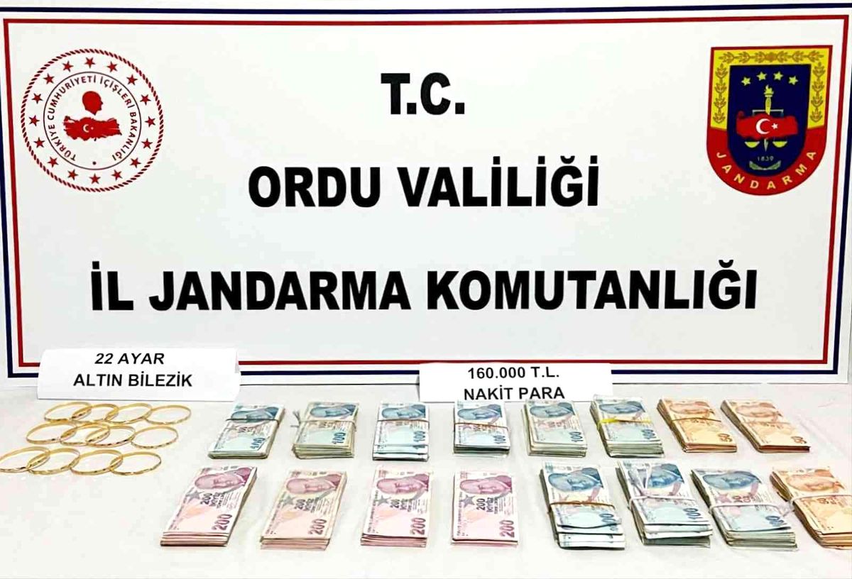 Ordu\'da 400 bin liralık hırsızlığın faili yakalandı