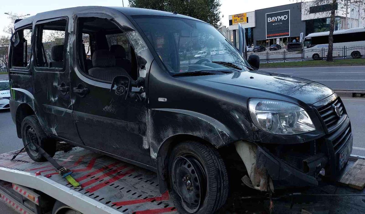 Samsun\'da trafik kazası: 1 yaralı