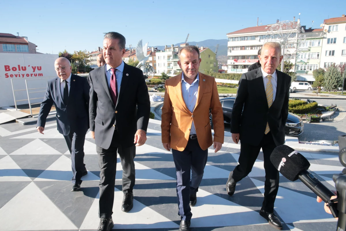 TDP Genel Başkanı Sarıgül, Bolu Belediye Başkanı Özcan\'ı ziyaret etti