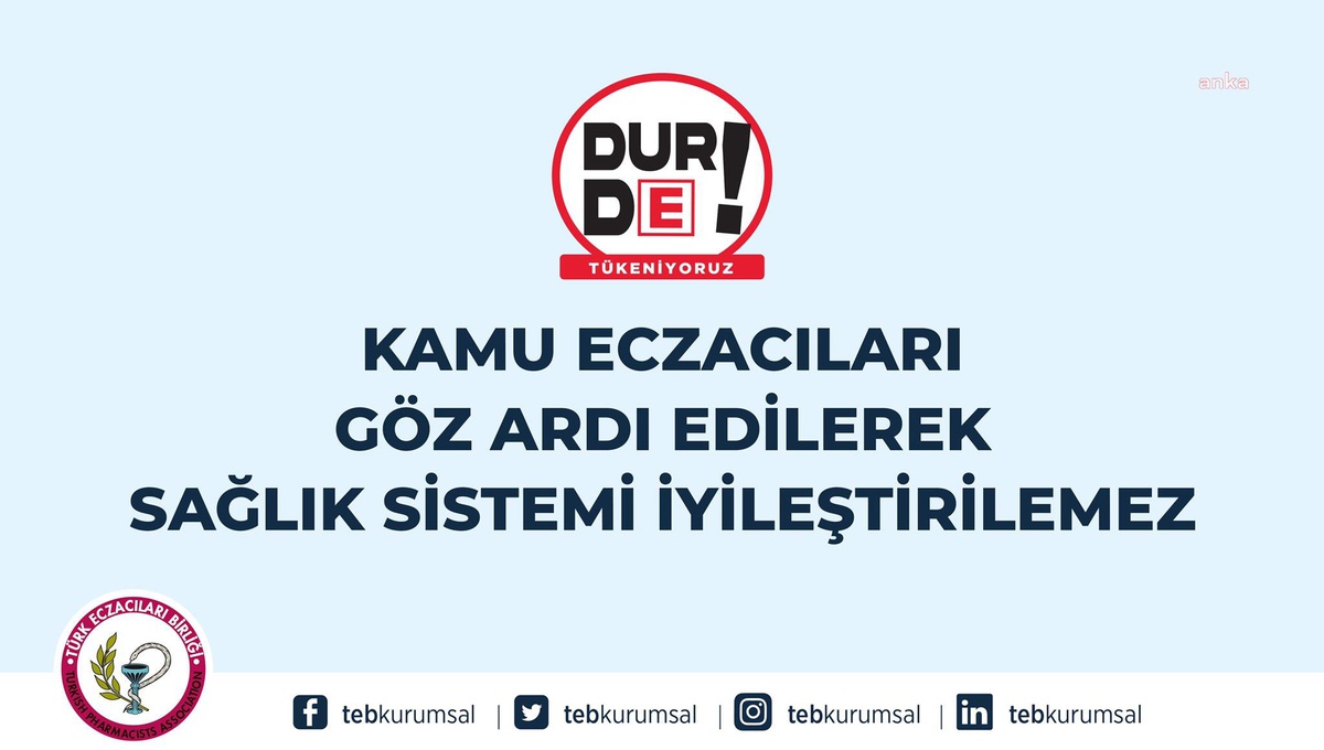 Teb: "Meslektaşlarımızın Uğradıkları Hak Kaybının Giderilmesi Ötelenmemesi Gereken Bir Zorunluluktur"