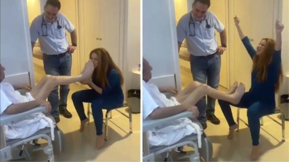 Hastanede babasının ayaklarını öpen ünlü şarkıcıya sosyal medyada yorum ve beğeni yağdı
