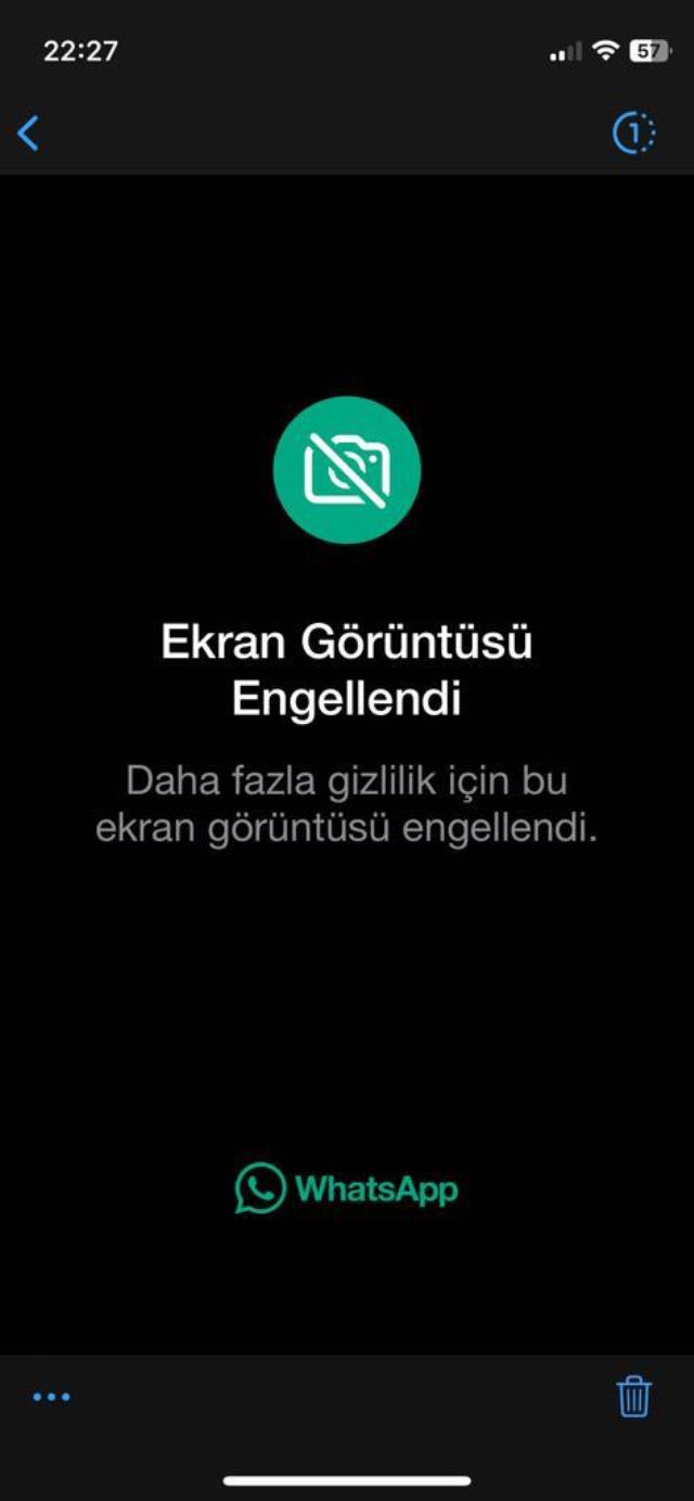 Uzun zamandır beklenen özellik WhatsApp'a geldi, Ekran görüntüsü alınamayacak! Uzun zamandır beklenen özellik WhatsApp'a geldi, Ekran görüntüsü alınamayacak!