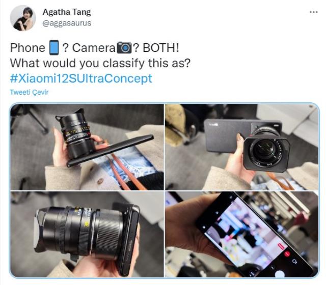 Xiaomi DSLR lens takılabilen yeni telefon konsepti