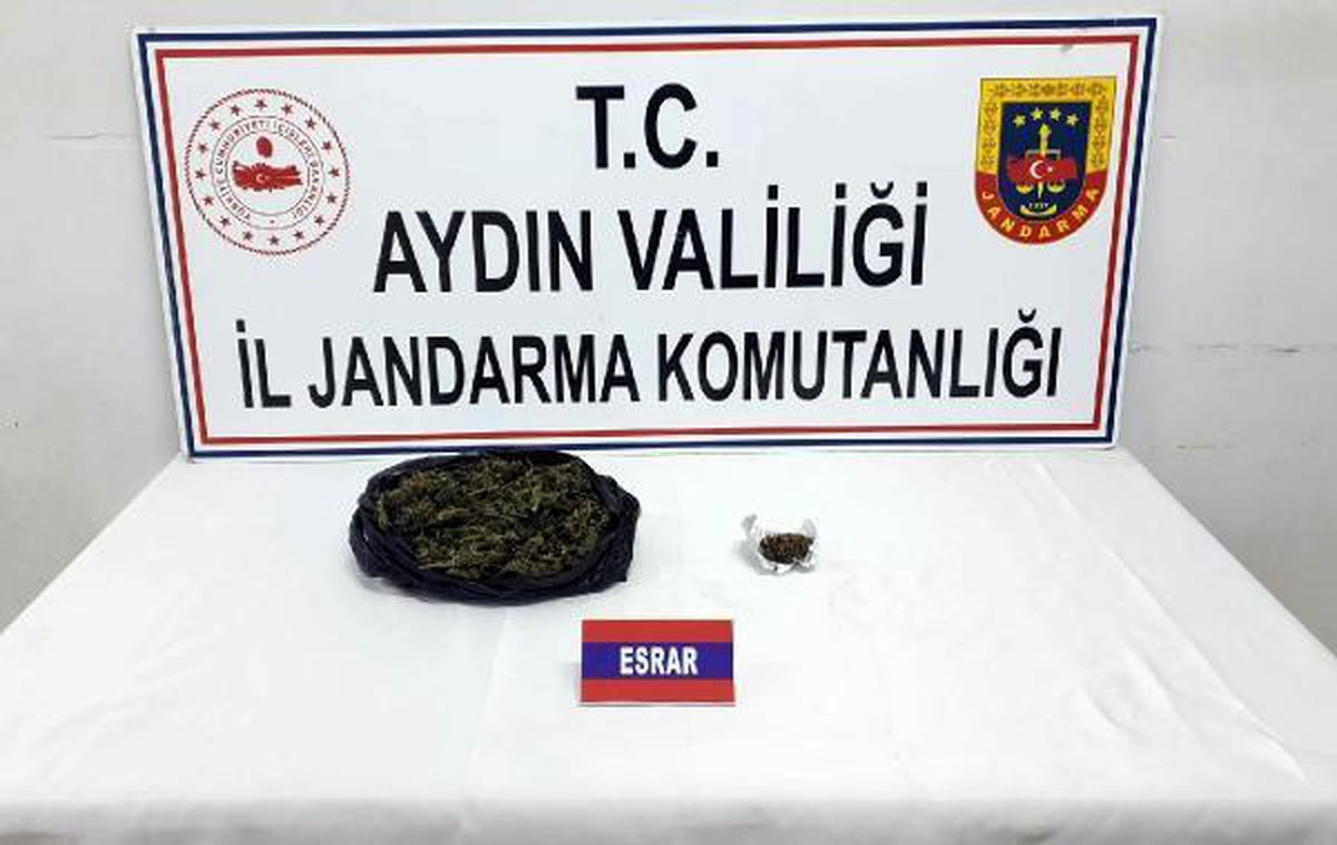 250 gram esrarla yakalanan 2 şüpheliye gözaltı