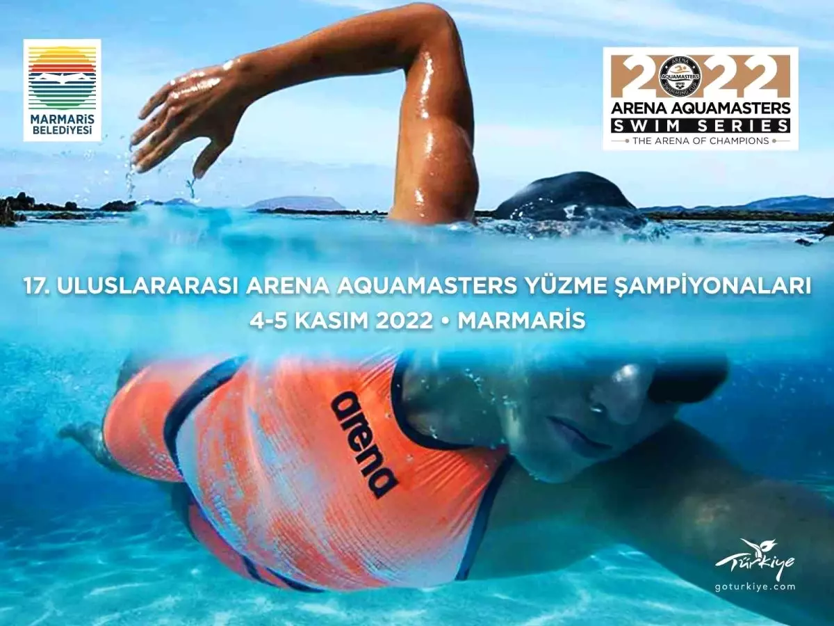 Aqua Masters yüzme yarışlarına Marmaris ev sahipliği yapacak