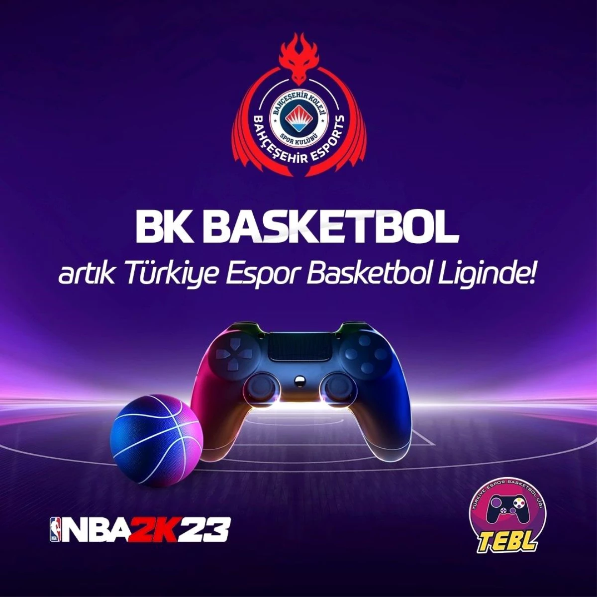 BK Basketbol, yeni şampiyonluklar için Espor\'a adım atıyor