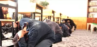 Elazığ'da 'Deprem Anı, Çök Kapan Tutun ve Tahliye' tatbikatı yapıldı