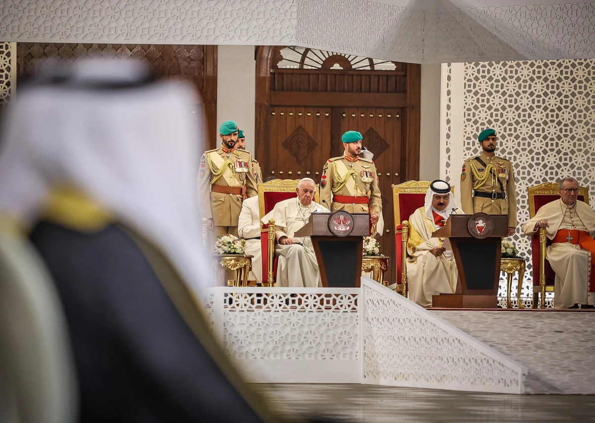 Katoliklerin ruhani lideri Papa Franciscus, Bahreyn\'de (5)