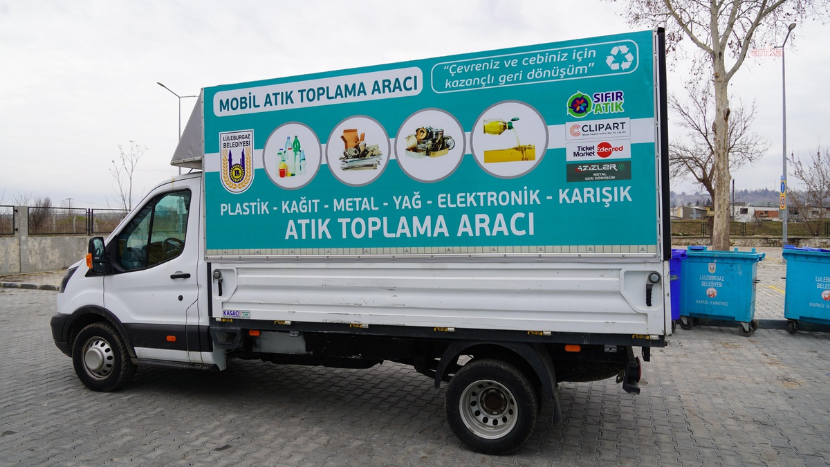 Lüleburgaz\'da 22 Mahallede 14 Bin 440 Kilogram Atık Dönüştü