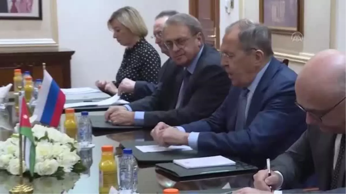 Rusya Dışişleri Bakanı Lavrov, Ürdün\'de (2)