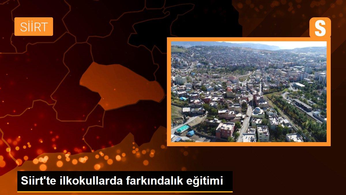 Siirt\'te ilkokullarda farkındalık eğitimi