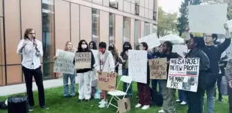 ABD'de 'Get Out the Vote' toplantısı protesto edildi